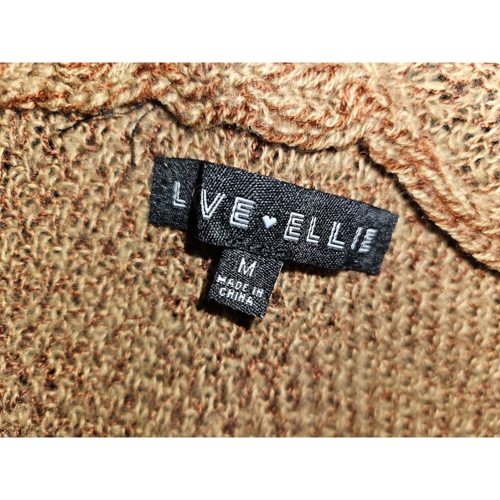 Love Ellie Long Open Front Cardigan With Pockets Women Size M - Picture 5 of 7